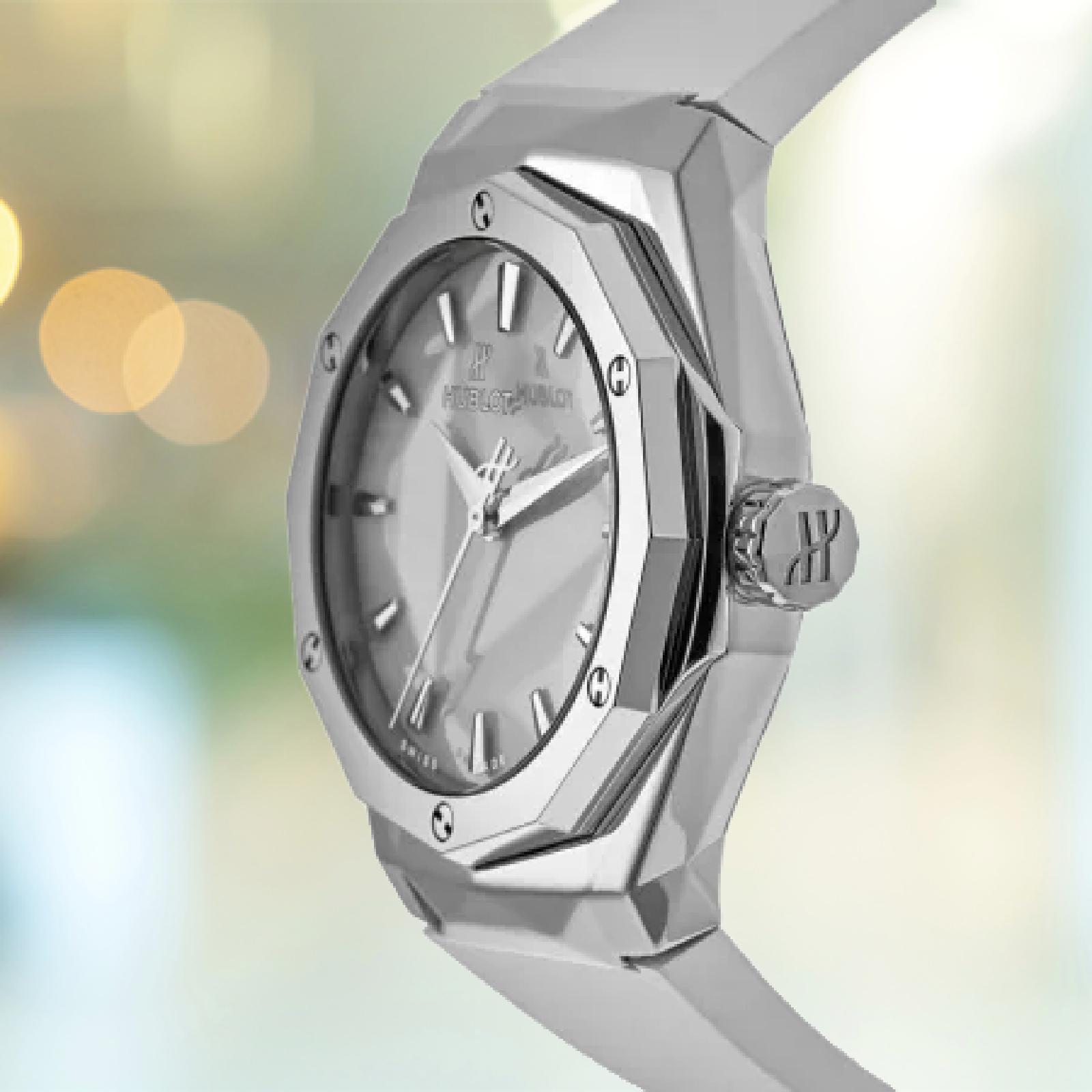 Explore Hublot Classic Fusion watches with sapphire backs, titanium cases, and sleek design. Precision built for comfort and clarity.