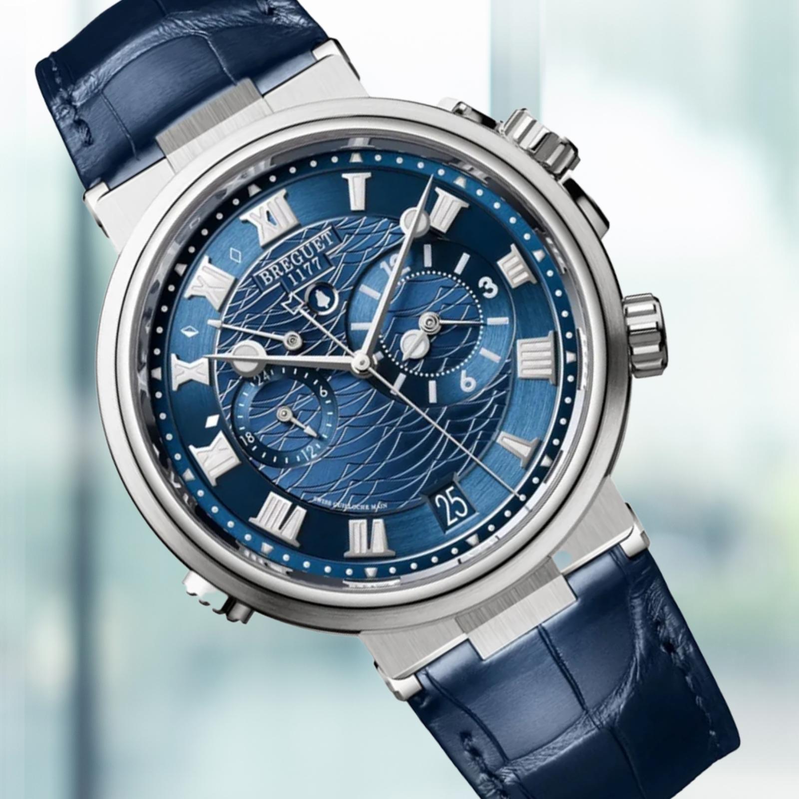 Explore how Breguet Marine watches pair style with precision for travel, work, and the moments between. Discover models built for movement at WatchMaxx.