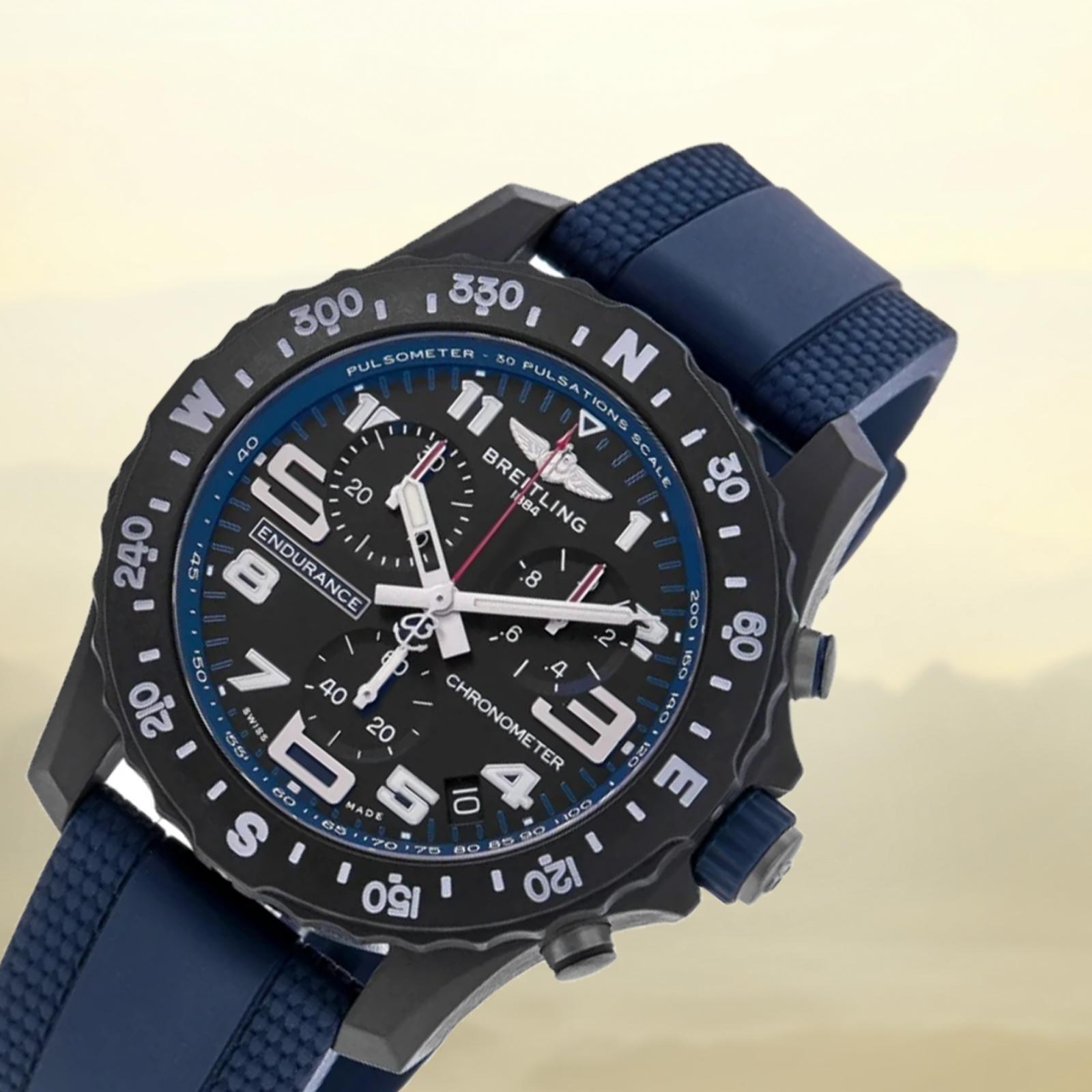 Explore the Breitling Endurance Pro: a lightweight, high-performance watch built for athletes who demand precision, comfort, & serious daily wear.