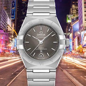 Experience the elegance of the Omega Constellation Manhattan, a watch made for the city that never sleeps. From dinner dates to rooftop nights, own the moment.