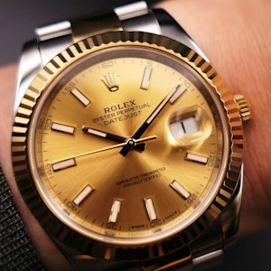 rolex precious metals