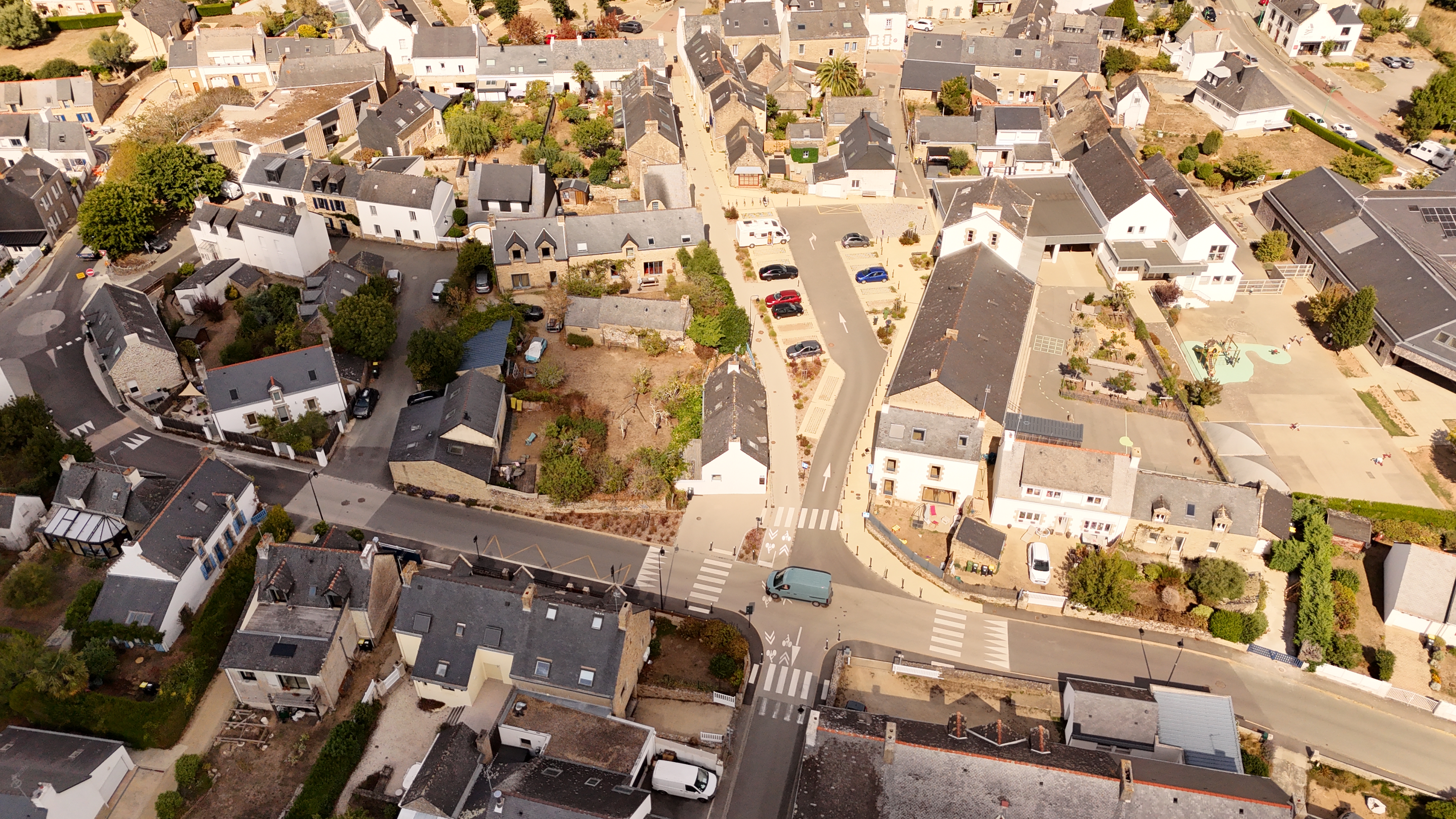 photos du projet Crac'h - Place de la République 