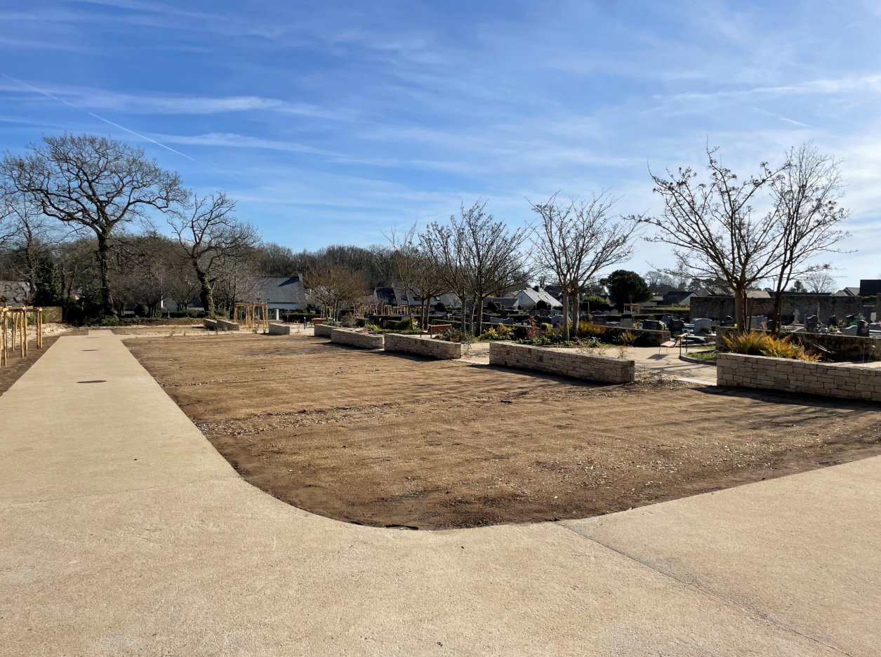 photos du projetArradon - Extension Cimetière
