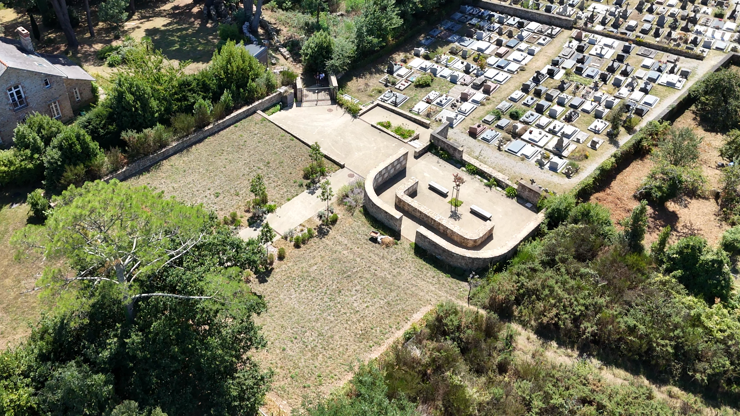 photos du projetÎle-Aux-Moines - Extension Cimetière