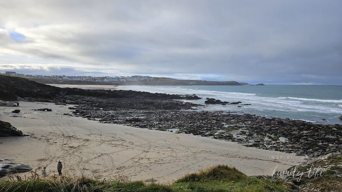 Newquay - zdecydowanie lepsze wrażenie robi w dzień niż wieczorem. Natura ponad wszystko!