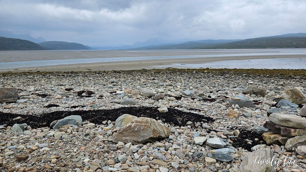 Droga z Bettyhill do Durness przez Tongue Casueway