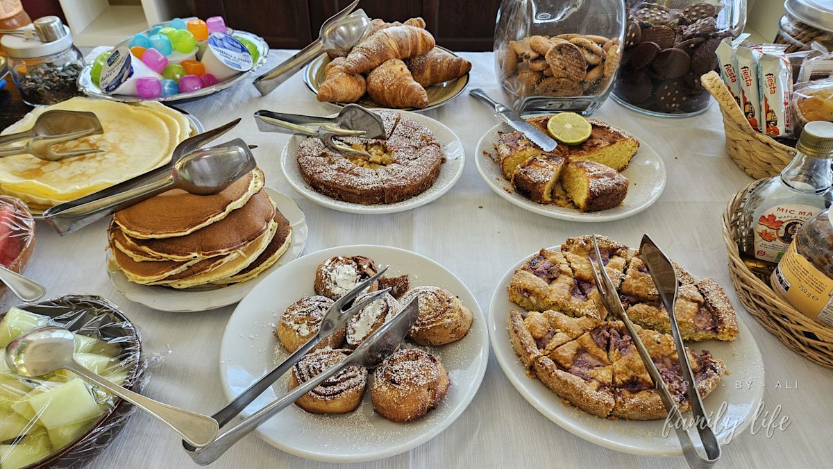 Śniadania w formie bufetu