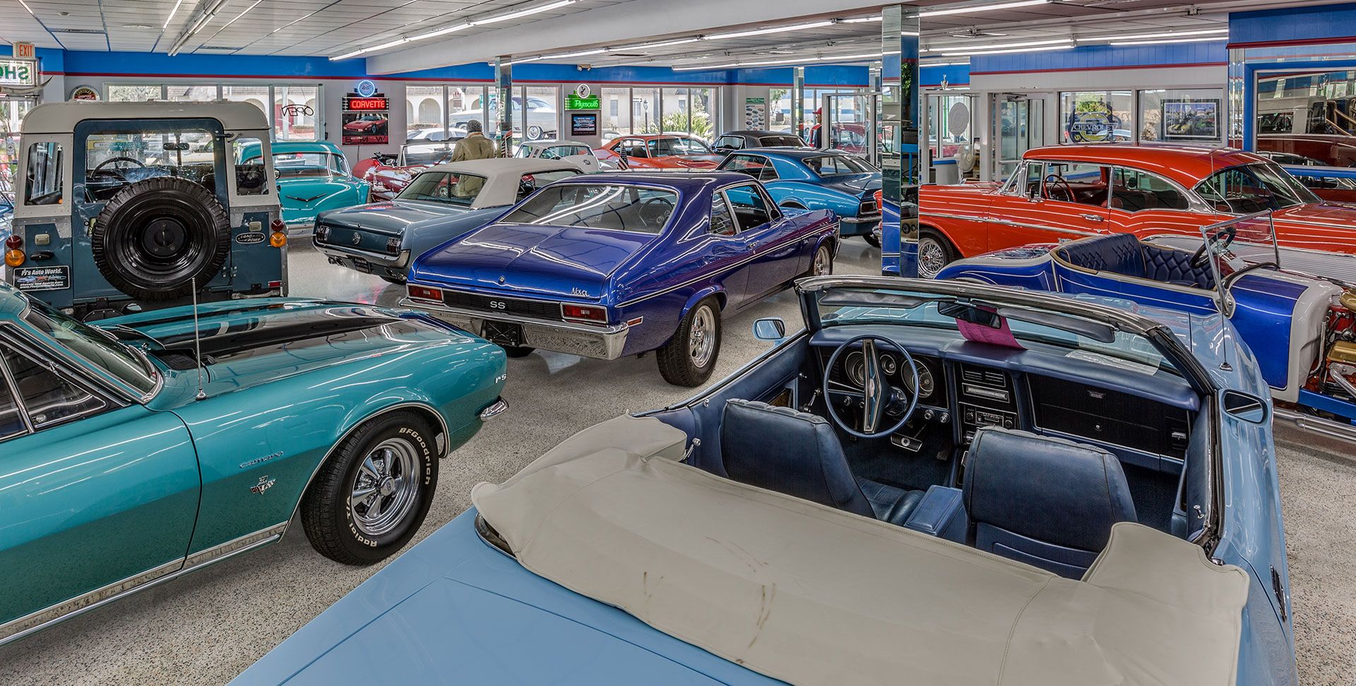 PJ's Auto World header image