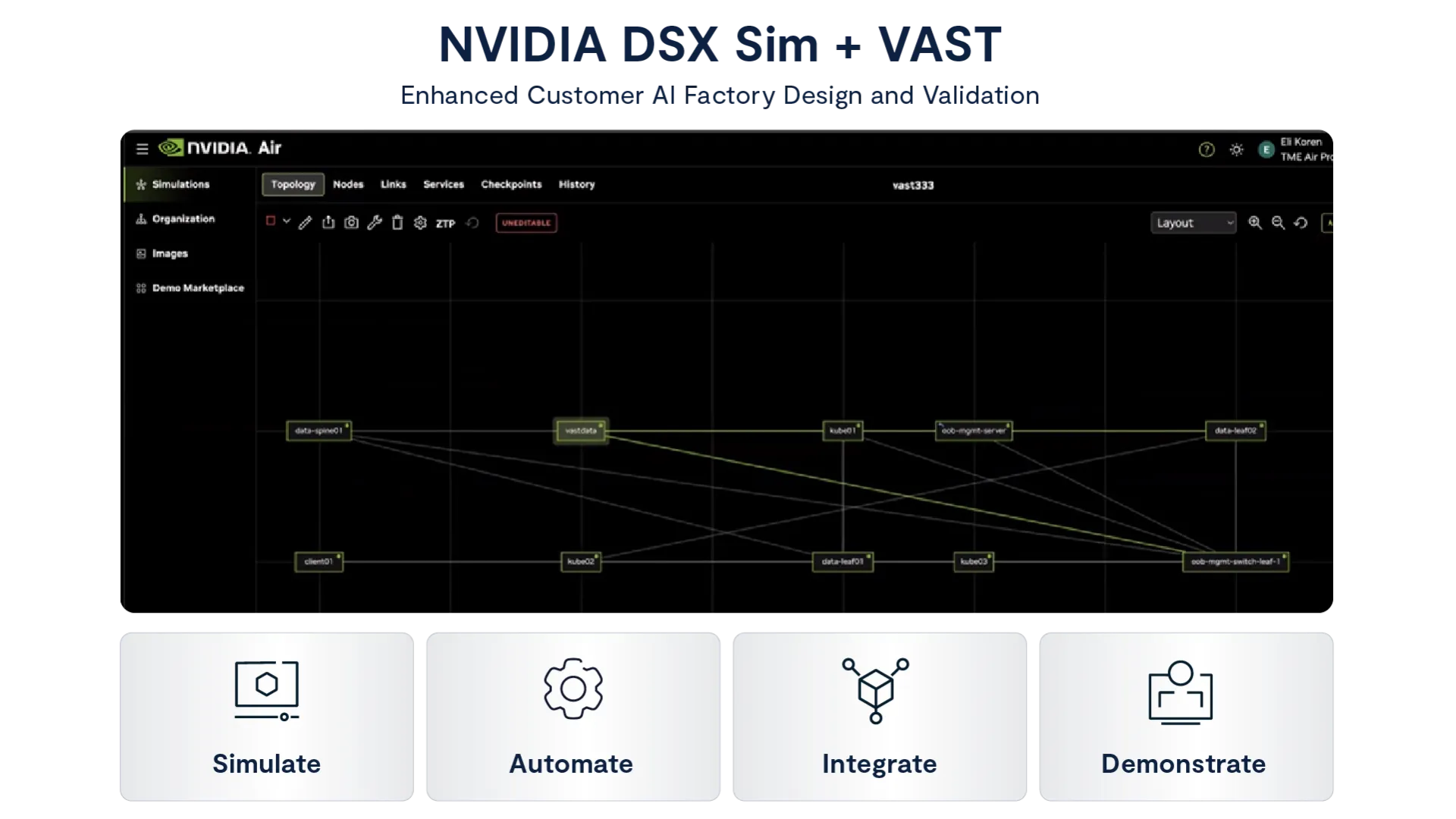 Simulating End-to-End AI Pipelines with NVIDIA DSX Air