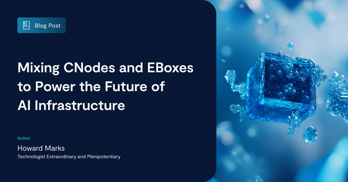 Cnode Io Mixing CNodes and EBoxes to Power the Future of AI Infrastructure ...