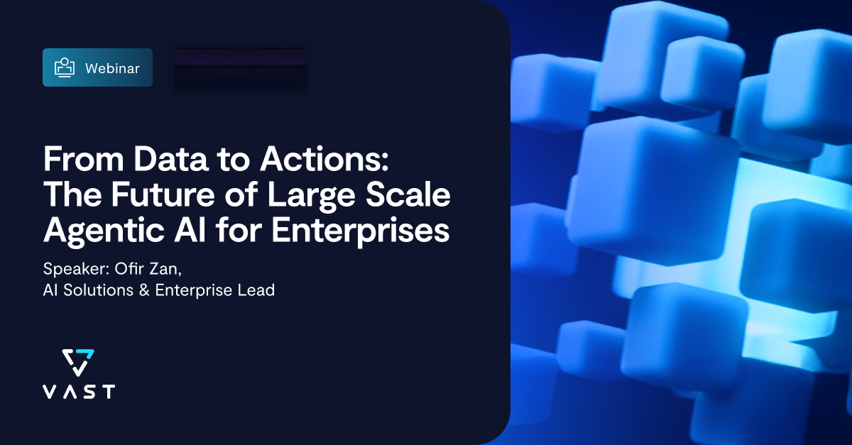 From Data to Actions: The Future of Large Scale Agentic AI for ...