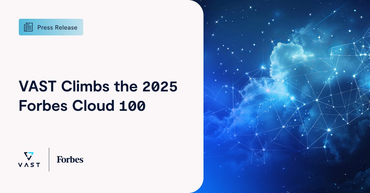 VAST Climbs the 2025 Forbes Cloud 100 - VAST Data