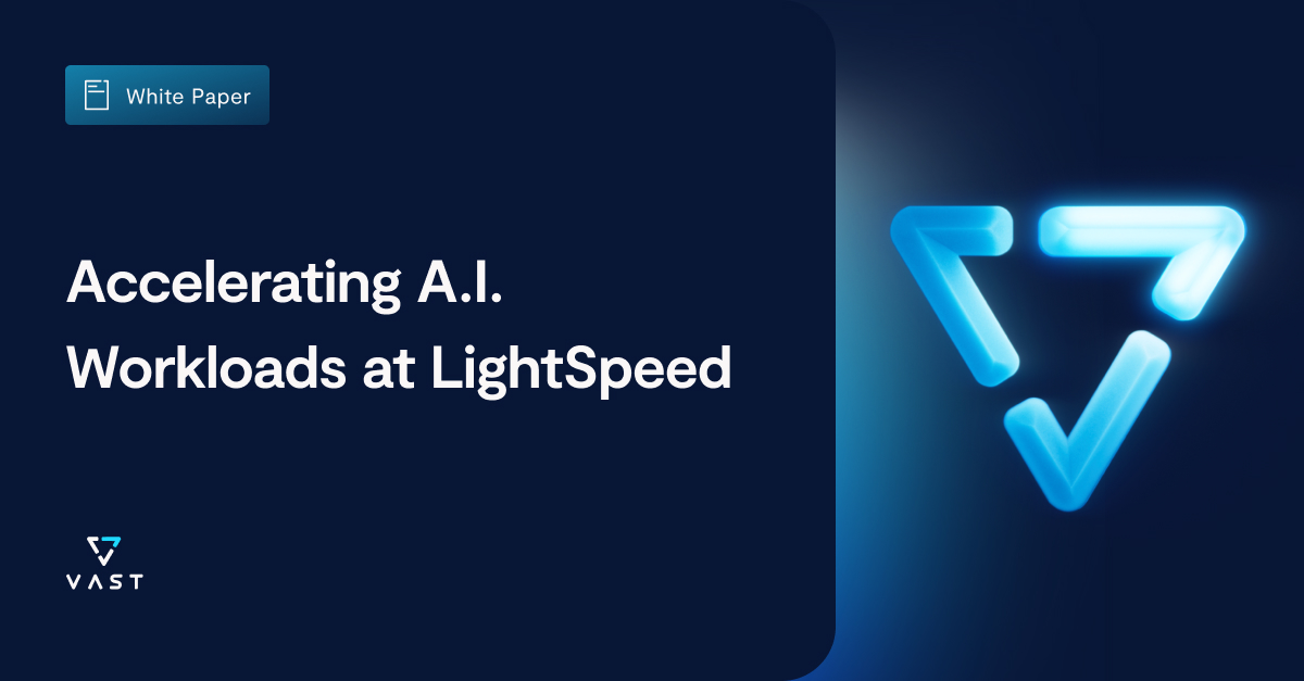Accelerate AI Workloads with VAST Data and NVIDIA DGX A100 - VAST Data