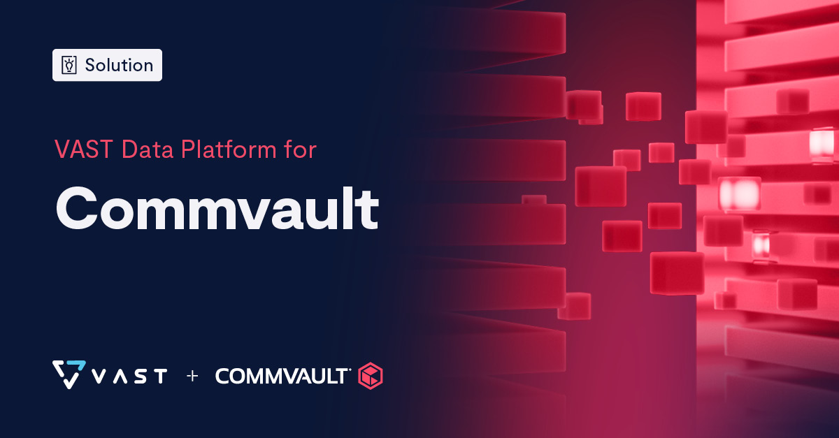 Commvault with VAST Data