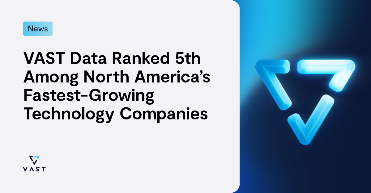 5th Rank Among North Americas Fastest Growing Tech Company