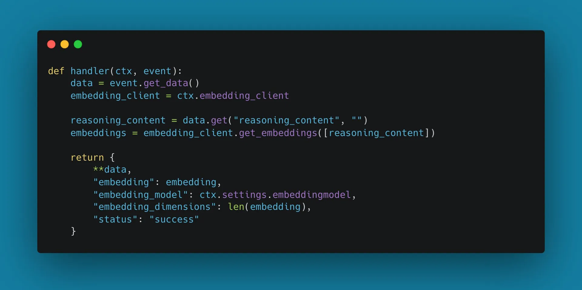 Generate Summary Embedding