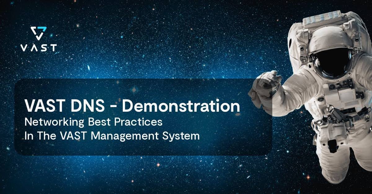 VAST DNS Demonstration (Networking in the VAST Management System ...