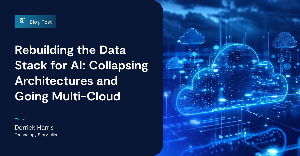 Rebuilding the Data Stack for AI: Collapsing Architectures and Going ...