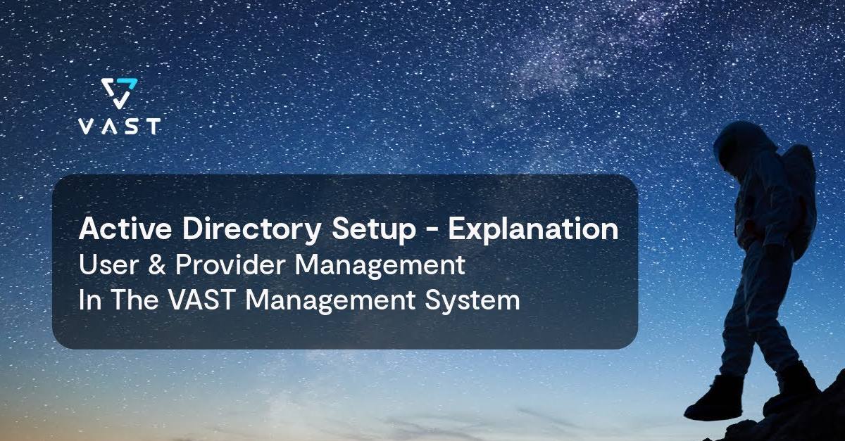 Eb Directory Active Directory: Process & Setup (User & Provider Management in VAST ...