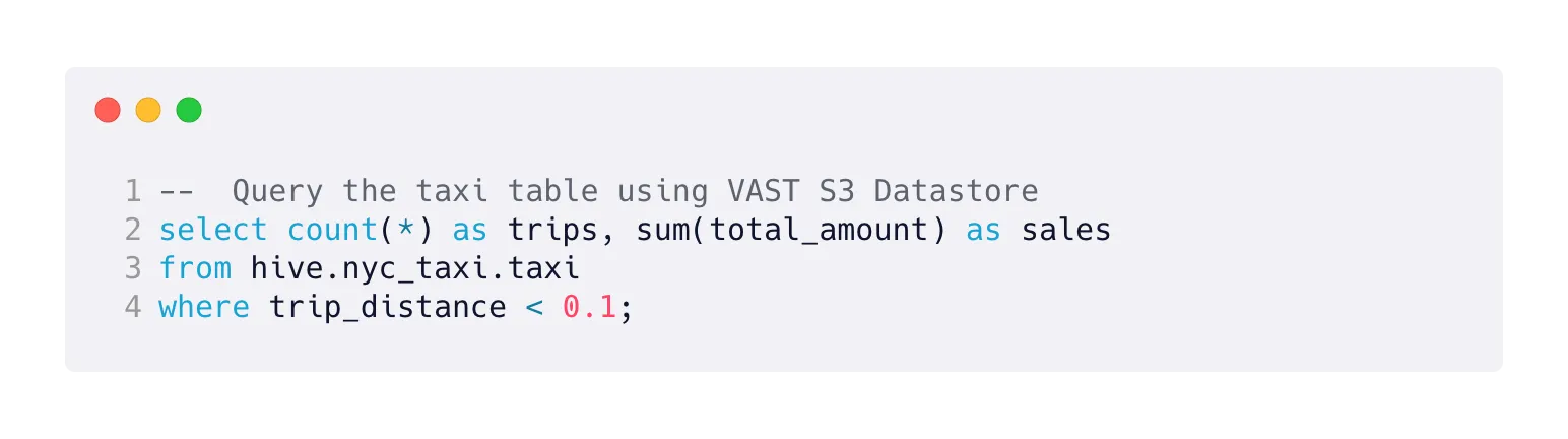 Accelerate Your Trino Workloads with VAST