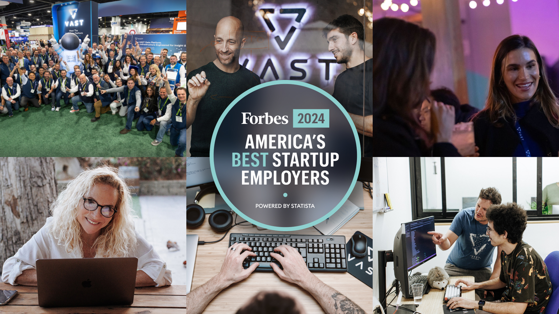 VAST Data Ranks #7 Overall in Forbes’ America’s Best Startup Employers 2024 List