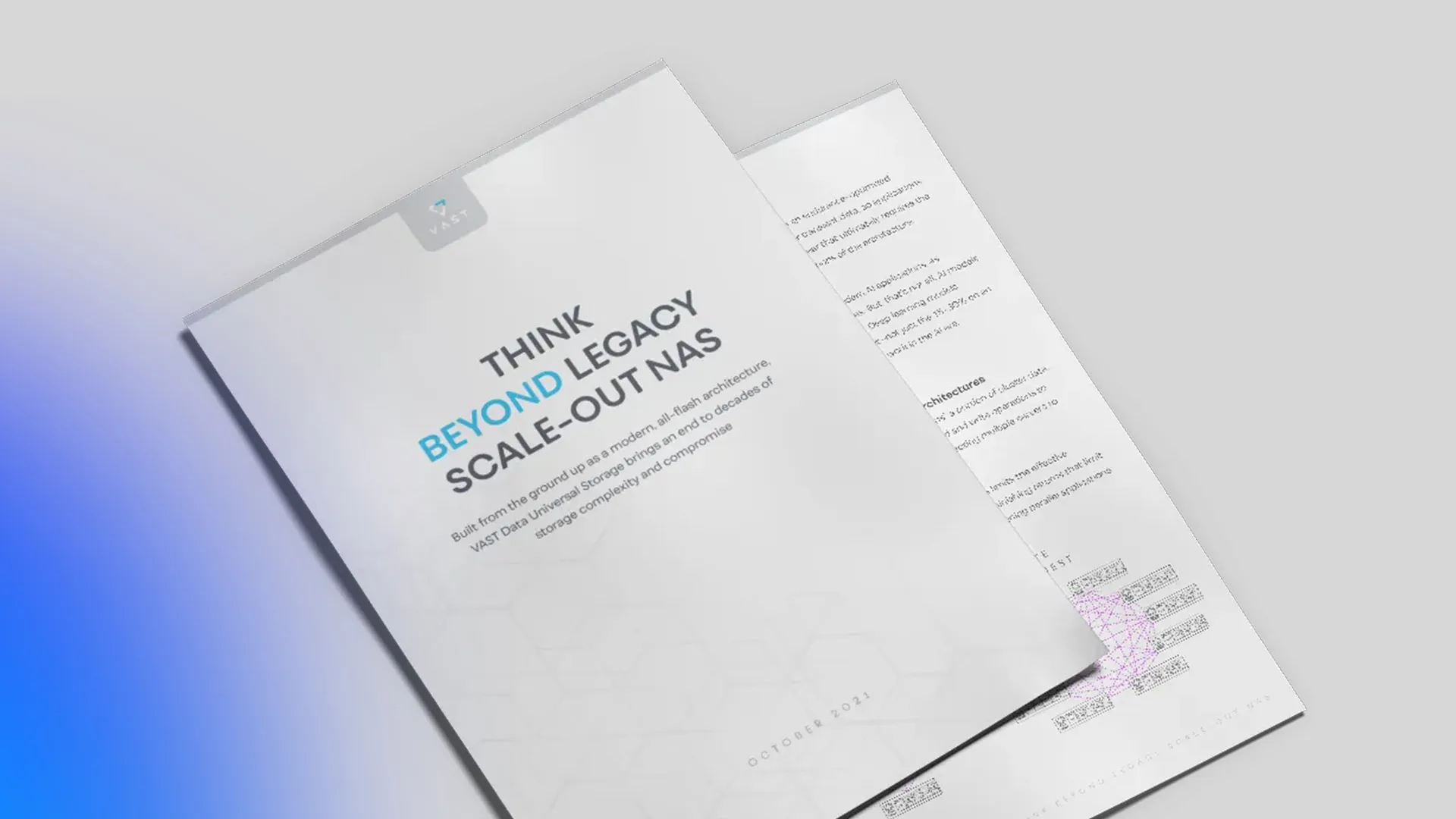Think Beyond Legacy Scale-Out NAS