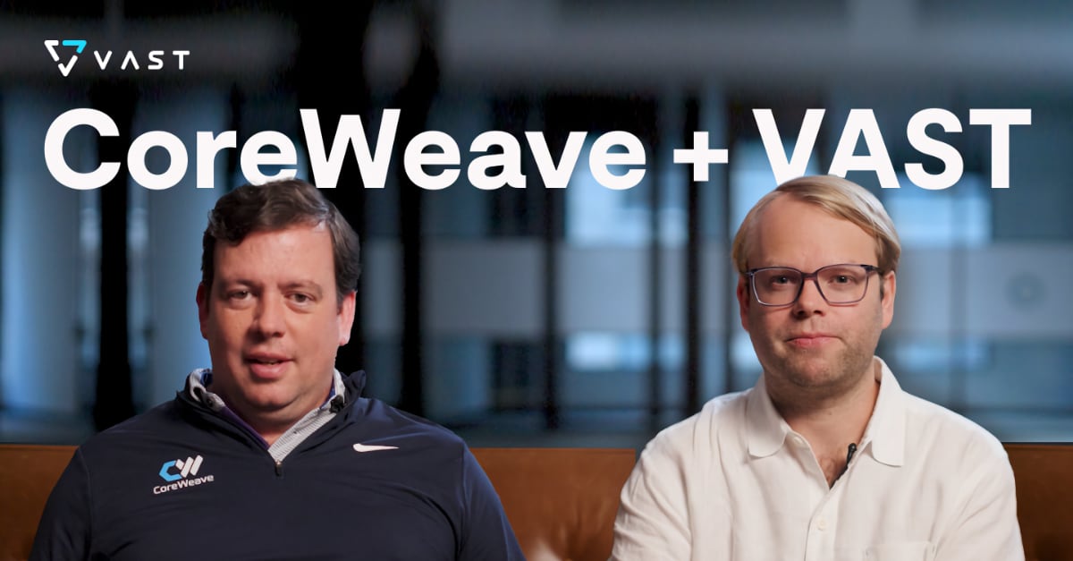 CoreWeave Partners With VAST Data