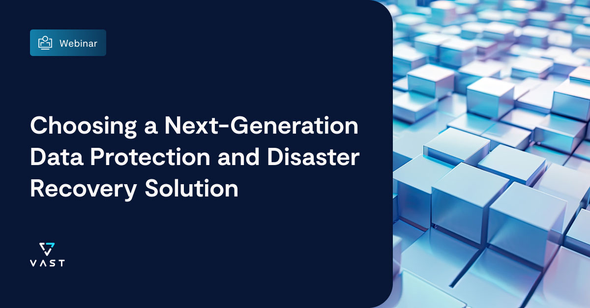Choosing a Next-Generation Data Protection and Disaster Recovery ...