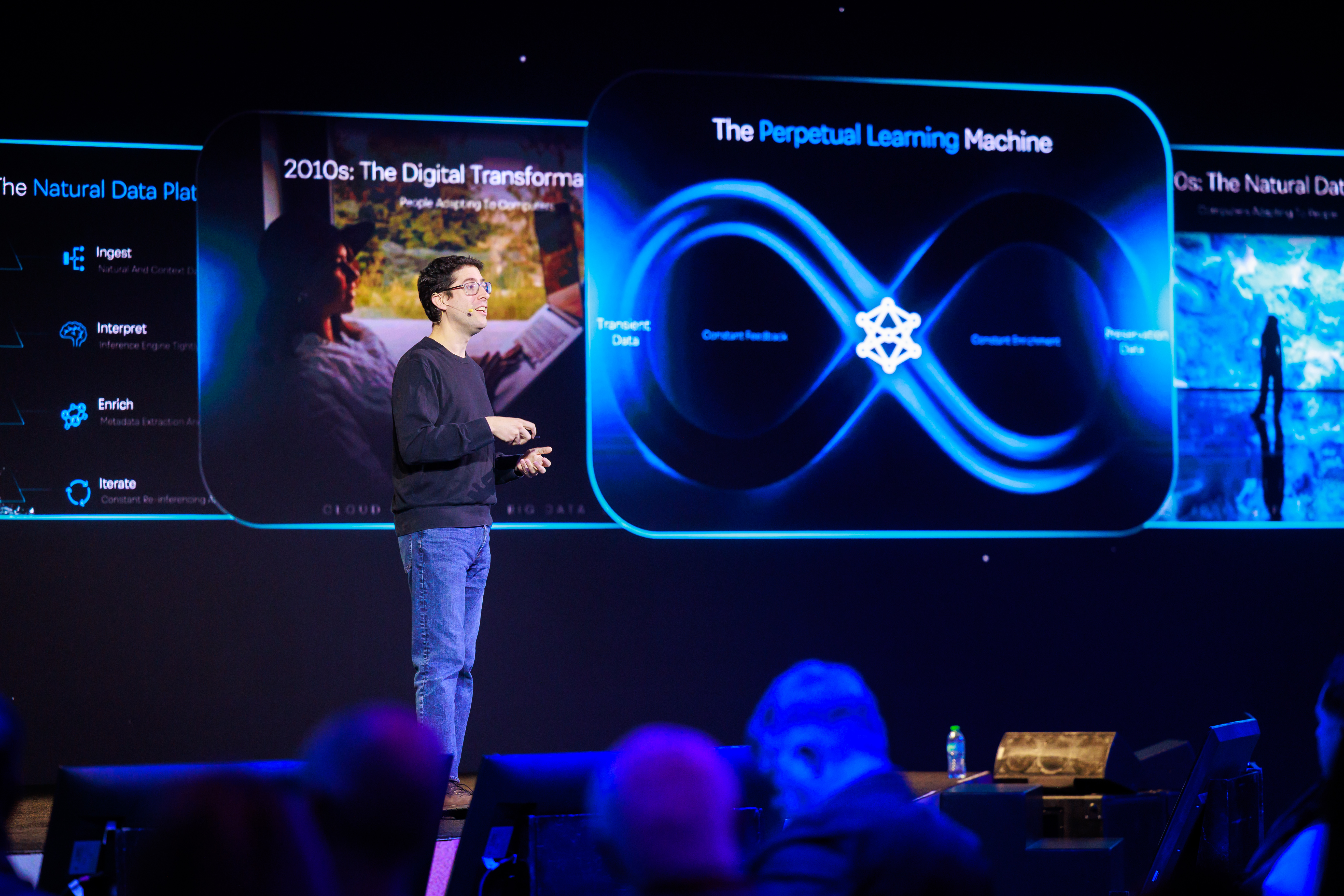 VAST Data founder and CEO Renen Hallak speaks at VAST FWD 2026.