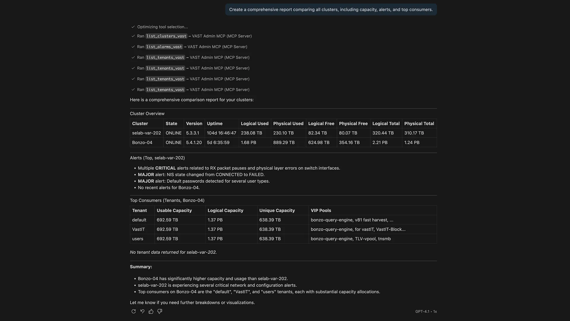 Talk to Your Data Infrastructure: Accelerate Infrastructure Management with MCPs