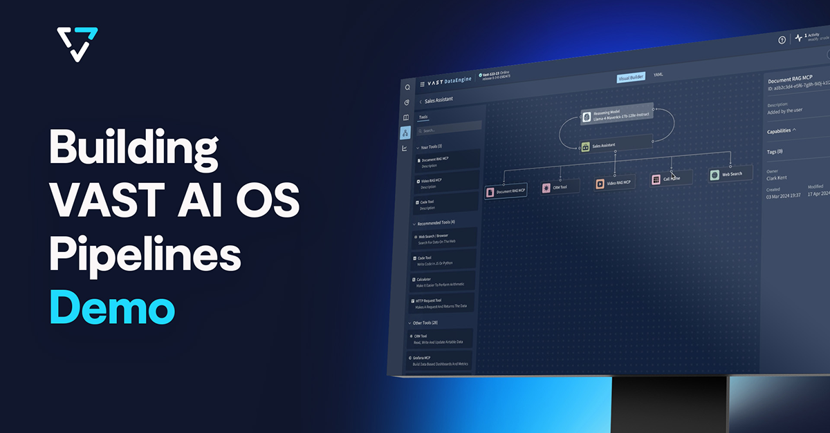 Build Intelligent Agents with VAST AI OS - VAST Data