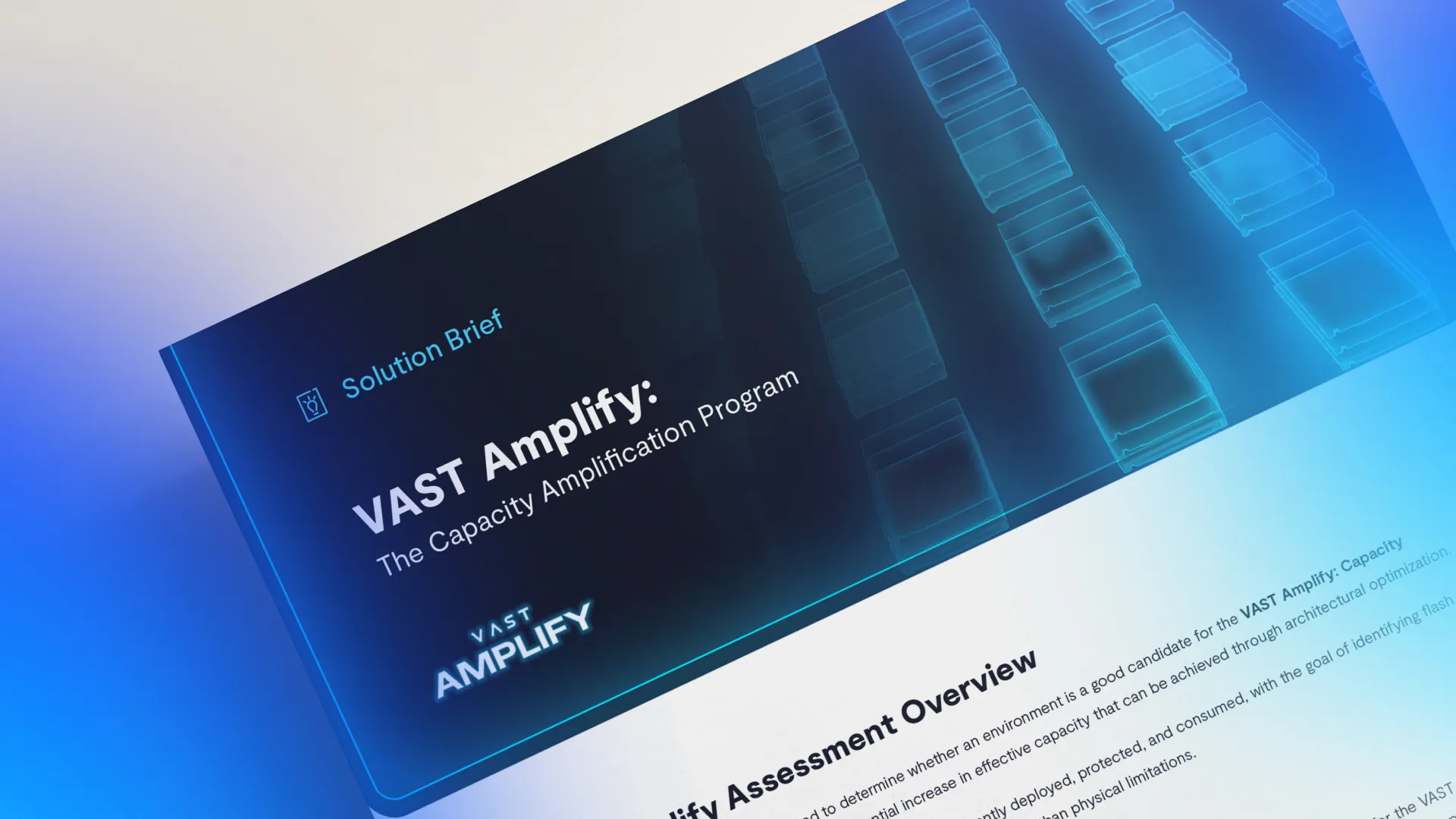 VAST Amplify: Solution Brief