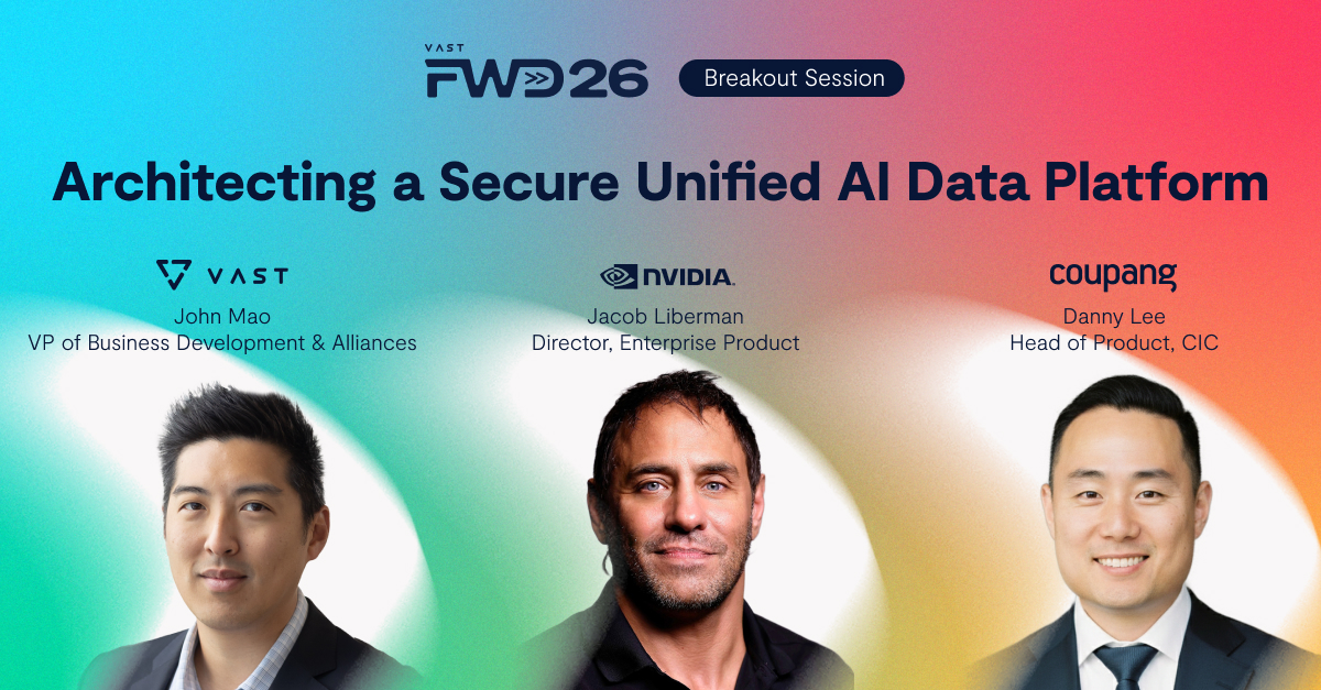 Architecting a Secure Unified AI Data Platform - VAST Data