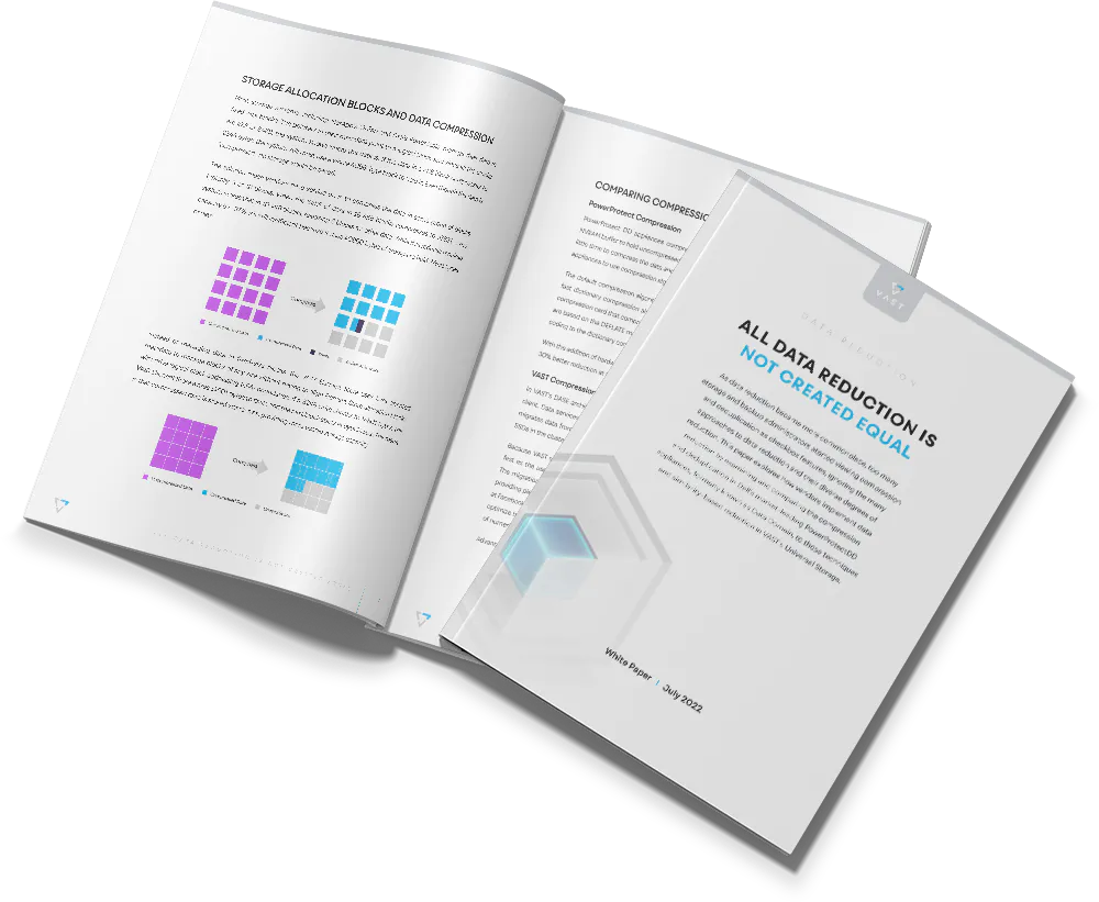 Comparing Data Reduction Methods for Modern Data Centers