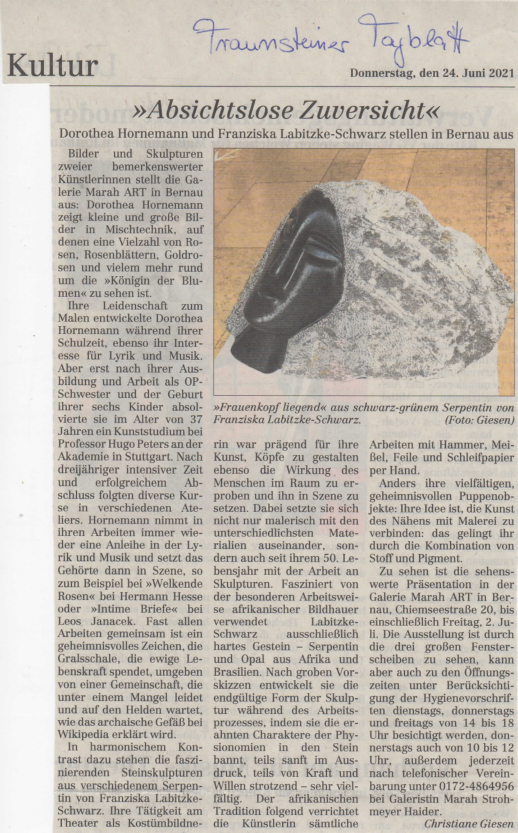 20210624 Presse Absichtslose-Zuversicht Traunsteiner-Tagblatt