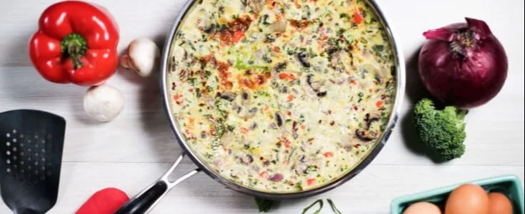 Veggie frittata