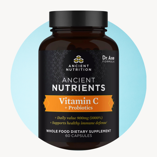 bottle of vitamin C 