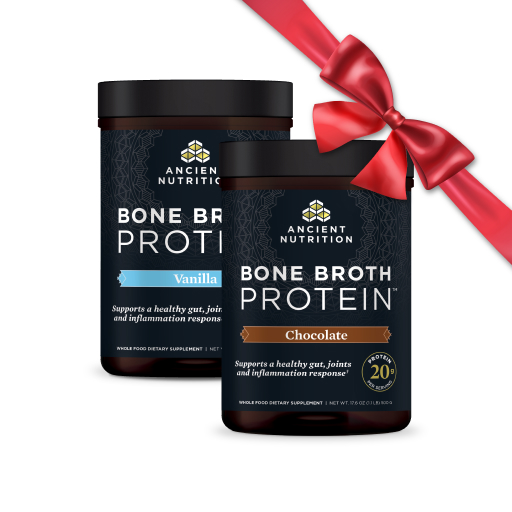 Bone Broth Protein Vanilla and Chocolate