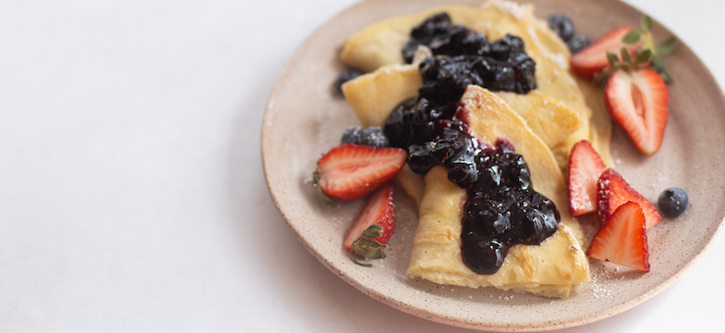 Collagen crepes