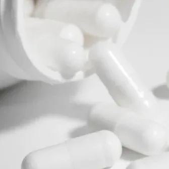 white capsules