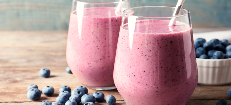Blueberry keto smoothie recipe