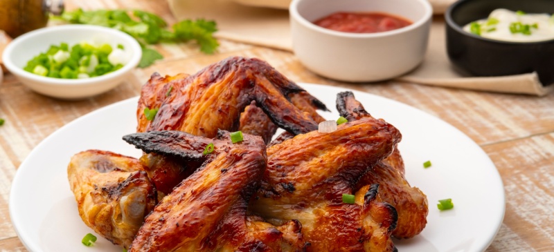 Air fryer chicken wings