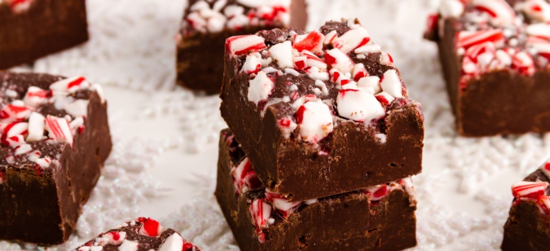 Holiday collagen fudge