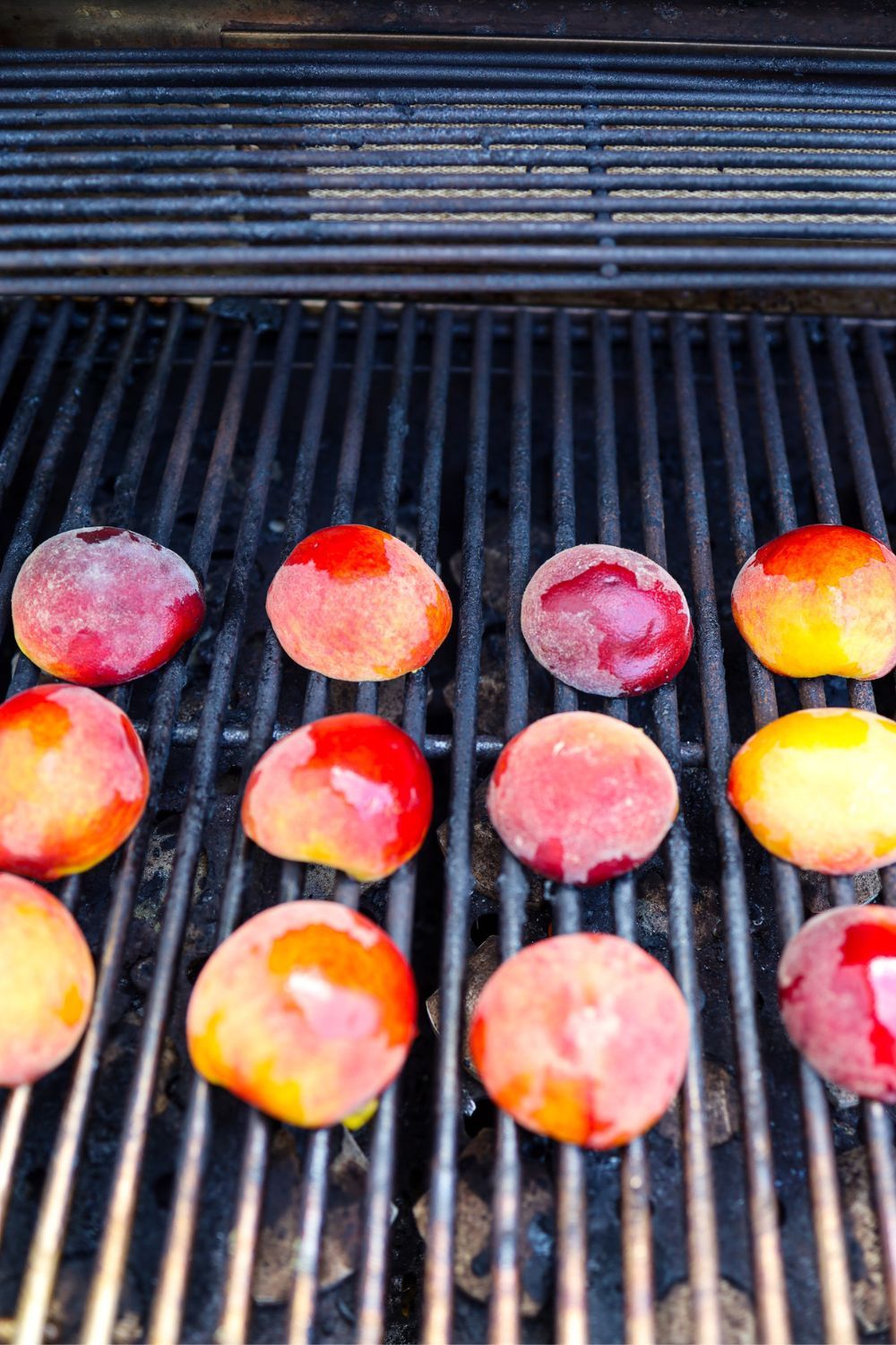 How to grill peaches