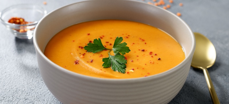 Red lentil soup