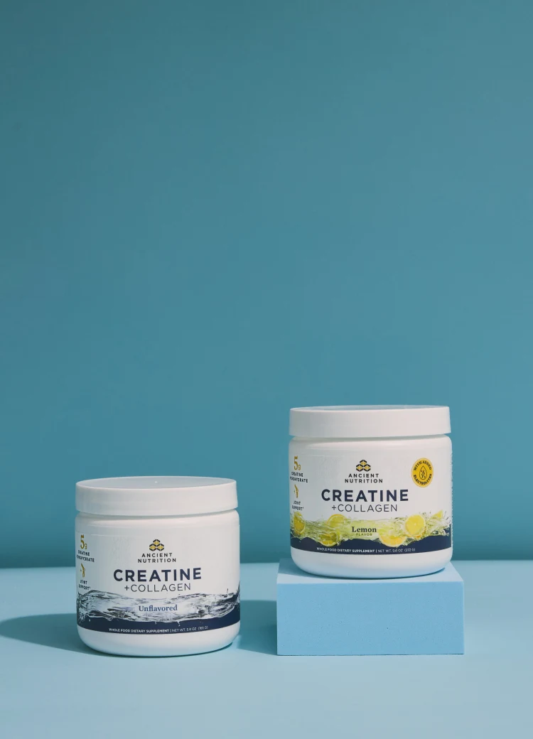 Creatine Unflavored and Lemon 