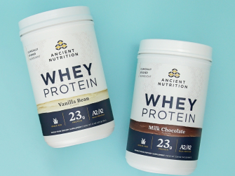 Whey Protein Powder bottles