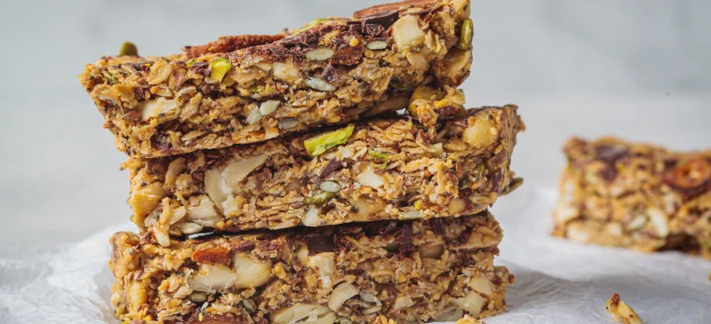 Homemade protein bars