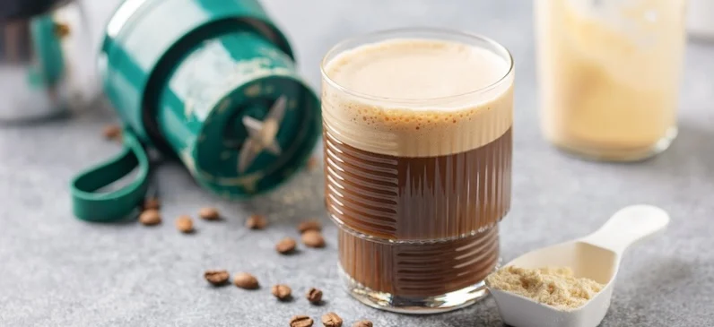 Protein cold foam