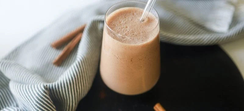 Chocolate churro smoothie